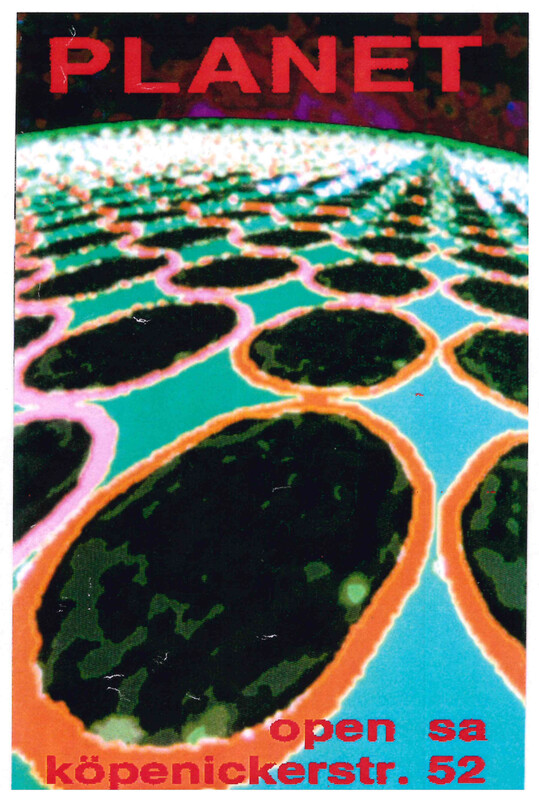 Planet flyer from 1991.